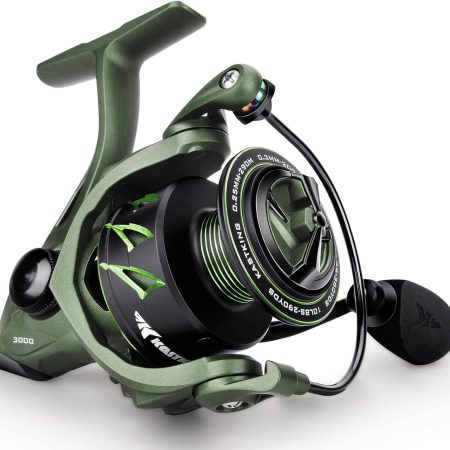 KastKing Spartacus II Fishing Reel - New Spinning Reel – Sealed Carbon Fiber 22LBs Max Drag - 7+1 Stainless BB for Saltwater or Freshwater – Gladiator Inspired Design – Great Features